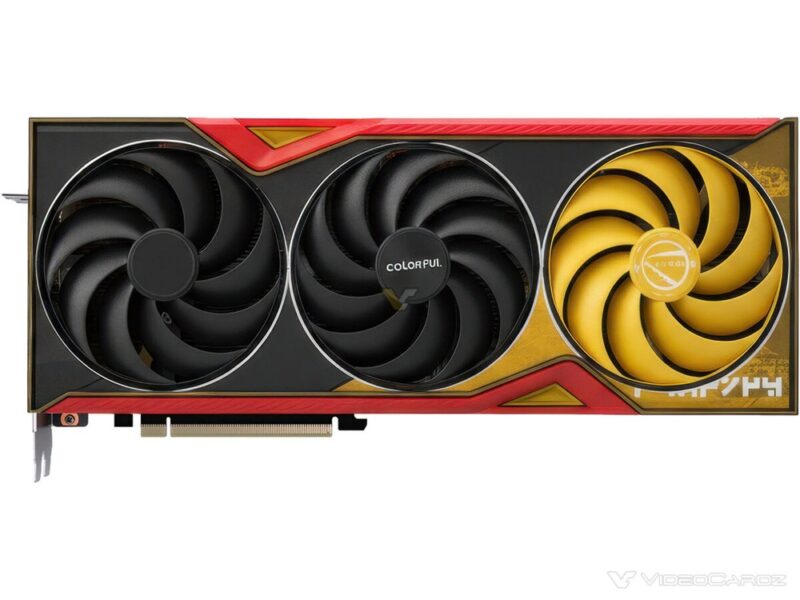 RTX 5070 Ti BattleAx com tema Borderlands 4