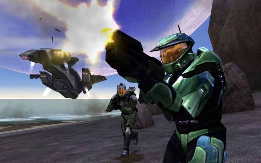 Imagem do Halo original.