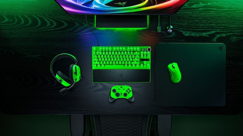 Produtos Razer em nova cor