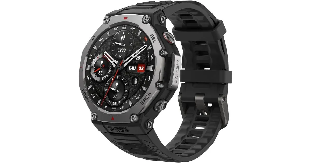 Amazfit T-Rex 3: robusto, completo e acessível