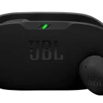 Fone JBL Wave Buds 2 preto com estojo de carregamento