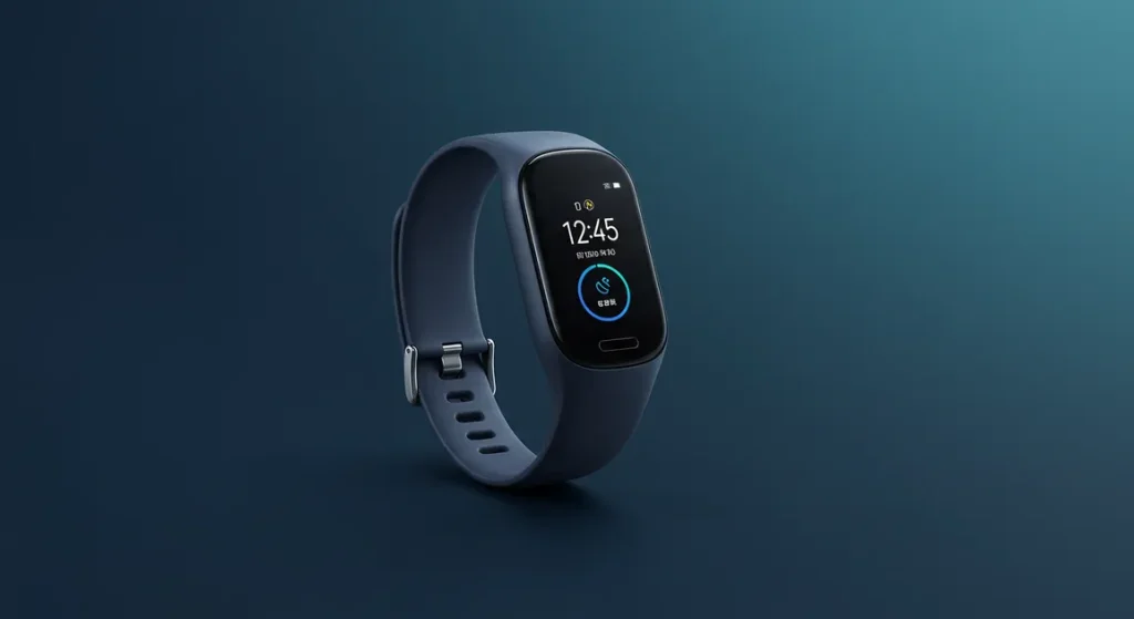 Fx Clean minimal shot of Samsung Galaxy Fit3 against solid color background with subtle gradients 3