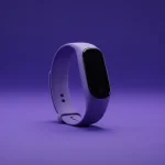 Fx Clean minimal shot of Samsung Galaxy Fit3 against solid color background with subtle gradients 4