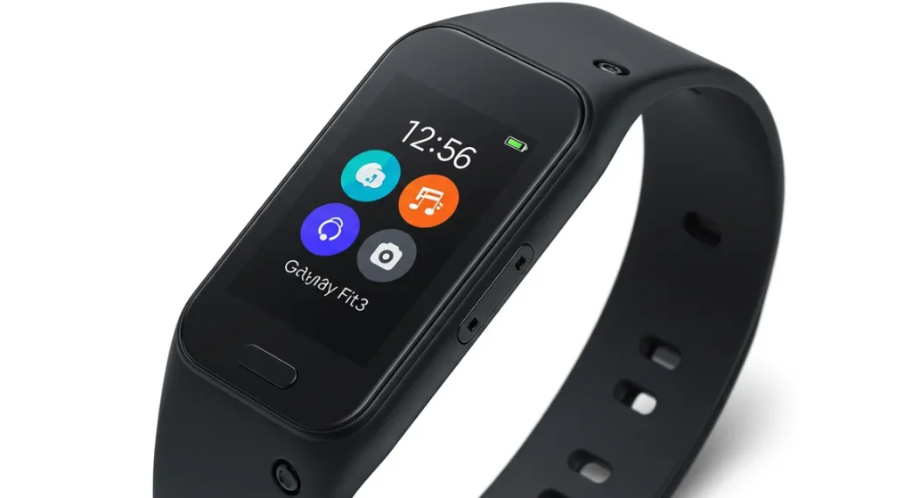 Fx High resolution product photography of Samsung Galaxy Fit3 with attention to every detail 3