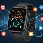 Smartwatch com interface esportiva e GPS. Redmi Watch 5 Active