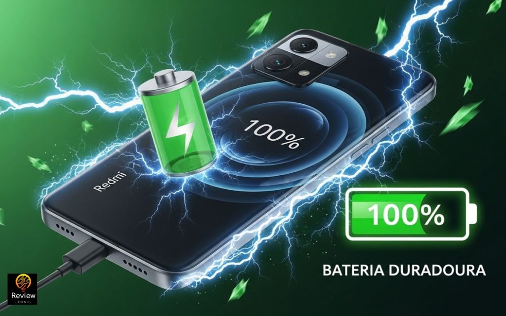 Bateria duradoura do Xiaomi Redmi Note 14