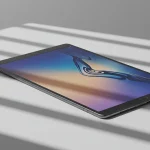 Fx Artistic product shot of Samsung Galaxy Tab S6 with geometric shadows and clean lines 1