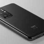 Fx Back view of Xiaomi Redmi Note 13 Pro Plus 5G highlighting the camera island design and Redmi branding professional product shot with soft shadows 1