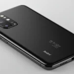 Fx Back view of Xiaomi Redmi Note 13 Pro Plus 5G highlighting the camera island design and Redmi branding professional product shot with soft shadows 4