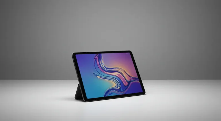 Fx Clean studio photography of Samsung Galaxy Tab S6 with soft box lighting setup 1