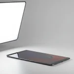 Fx Clean studio photography of Samsung Galaxy Tab S6 with soft box lighting setup 2