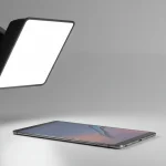 Fx Clean studio photography of Samsung Galaxy Tab S6 with soft box lighting setup 4