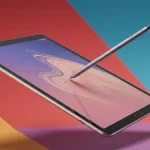 Fx Dynamic photography of Samsung Galaxy Tab S10 FE with S Pen mid air capture showing precision stylus 2