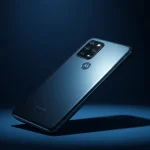 Fx High end studio photo of Motorola Edge 60 Fusion 5G with cinematic spotlight effect premium showcase 1