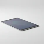 Fx Minimalist product photography of Samsung Galaxy Tab S10 FE centered on pure white seamless background 3