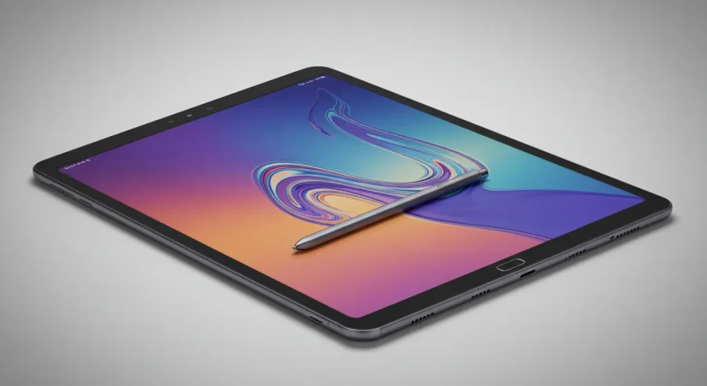 Fx Professional catalog style photo of Samsung Galaxy Tab S6 with perfect color accuracy 2