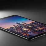 Fx Professional product photography of Samsung Galaxy Tab S10 FE with graduated background lighting 2