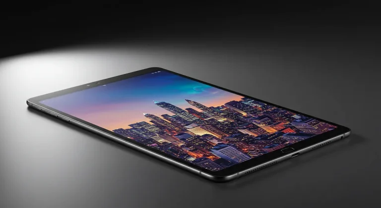 Fx Professional product photography of Samsung Galaxy Tab S10 FE with graduated background lighting 2