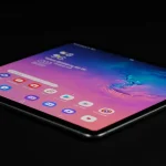 Fx Professional studio shot of Samsung Galaxy Tab S10 FE displaying colorful interface with soft rim lighting 2