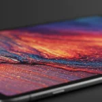 Fx Samsung Galaxy Tab S10 FE screen close up showing high resolution display and vibrant color reproduction 3