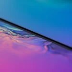 Fx Samsung Galaxy Tab S10 FE screen close up showing high resolution display and vibrant color reproduction 4