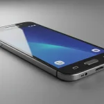 Fx Samsung budget phone captured in three quarter view showing depth and dimension 1