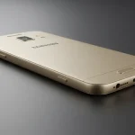 Fx Samsung budget phone captured in three quarter view showing depth and dimension 4