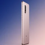 Fx Side profile shot of a Xiaomi Mi Pad showing its slim bezels and premium metallic finish against a gradient background 1