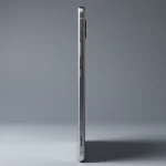 Fx Side profile view of Samsung Galaxy Tab S10 FE highlighting sleek design and metallic frame finish 4