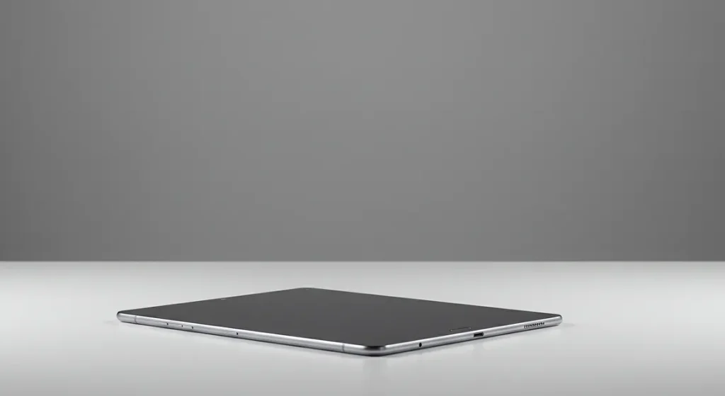 Fx Studio photography of Samsung Galaxy Tab S10 FE highlighting sleek profile and contemporary design language 3