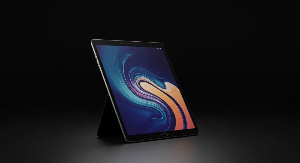 Fx Studio shot of Samsung Galaxy Tab S6 with professional three point lighting setup 1