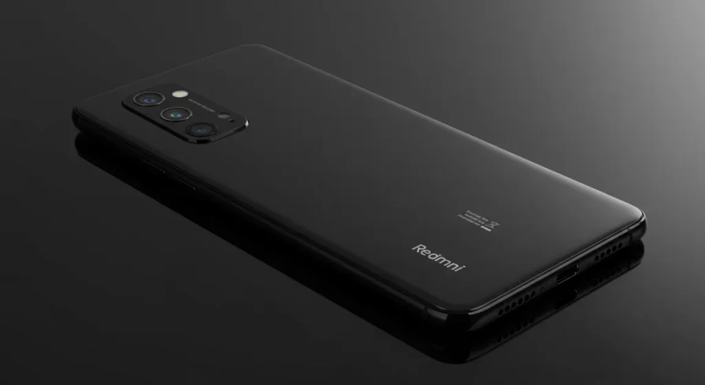 Fx Xiaomi Redmi Note 13 Pro Plus 5G in black color with subtle reflection on glossy surface emphasizing premium build and materials 1