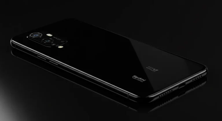 Fx Xiaomi Redmi Note 13 Pro Plus 5G in black color with subtle reflection on glossy surface emphasizing premium build and materials 2