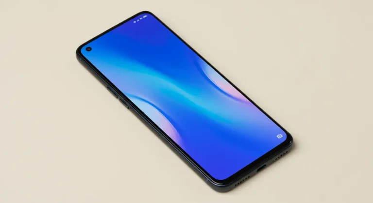 Fx Xiaomi Redmi Note 13 Pro Plus 5G lying flat showing full front display with minimal bezels overhead shot with professional lighting setup 2