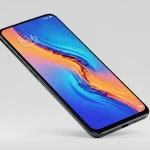 Fx Xiaomi Redmi Note 13 Pro Plus 5G screen showing high resolution display quality phone tilted at optimal viewing angle studio lighting 2