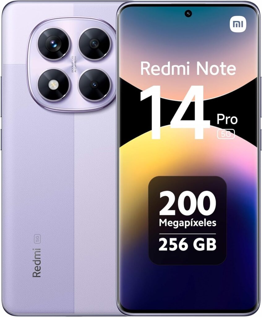 Review Xiaomi Redmi Note 14 Pro 5G: descubra o que torna este roxo lavanda irresistível 1 71rc72G oML. AC SL1500