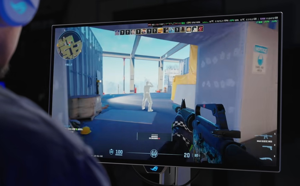ROG Super Kill 27 Pro em uso