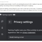 Captura de post falando das capturas de tela do Gaming Copilot