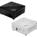 Novo mini PC da MSI vem em preto ou branco