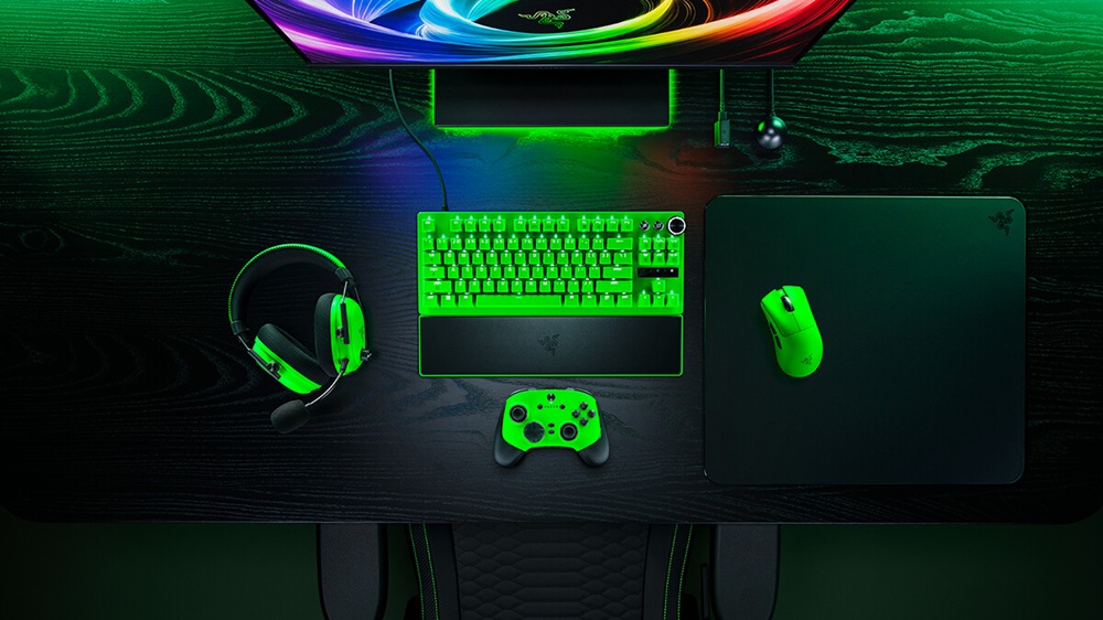 Produtos Razer em nova cor