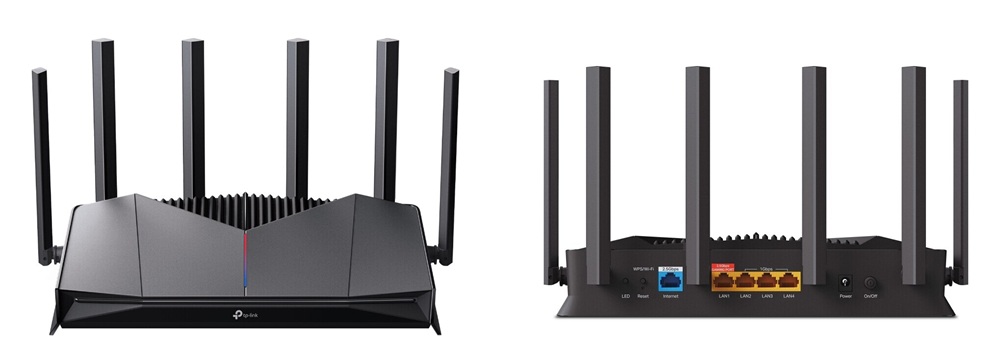 Conexões do novo roteador gamer com Wi-Fi 7